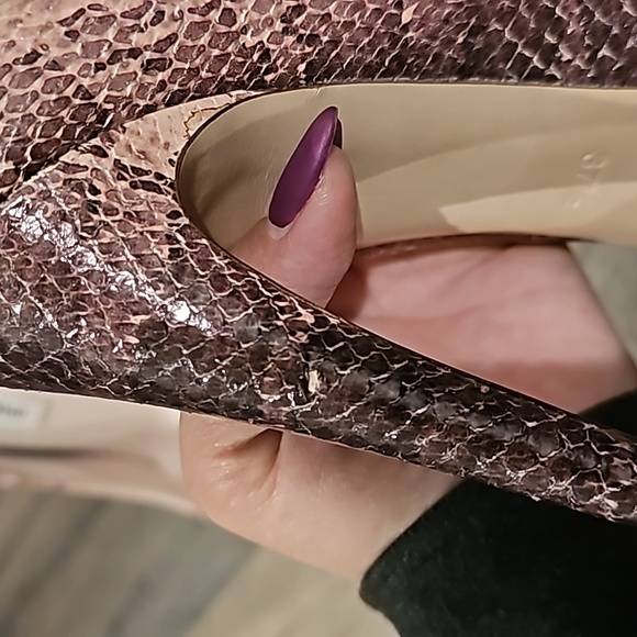 Miu Miu Rose Pink Python Platform - Picture 16 of 17